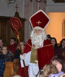 Nikolaus in der Kirche Patrozinium kl