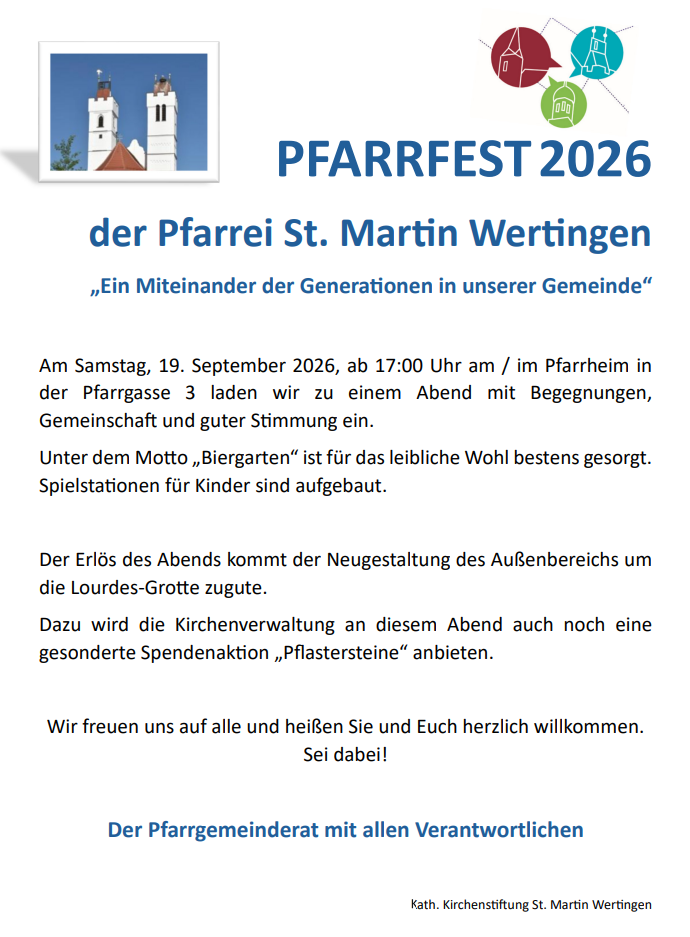 Pfarrfest 2026